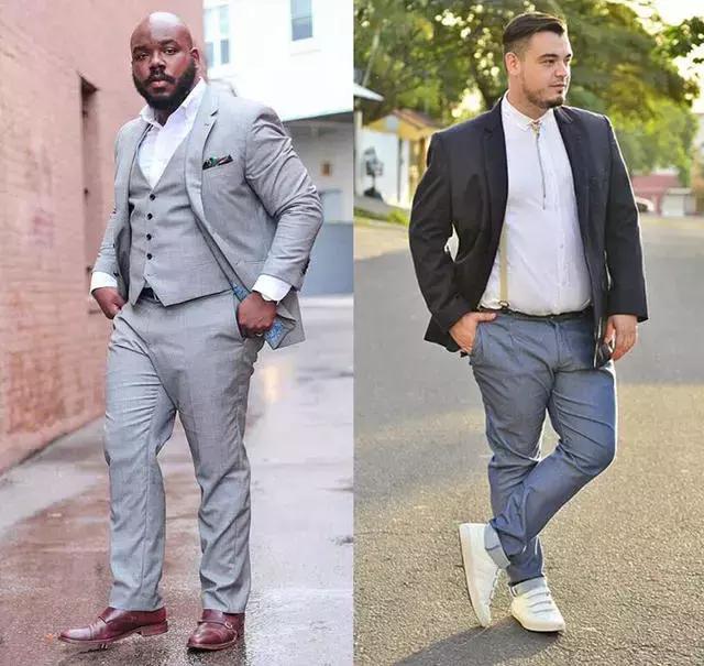 胖男人穿出来商务范,胖男人穿衣服提升气质