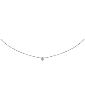 气质小姐姐唐嫣都爱的单钻锁骨链项链届最值得投资的TOP1