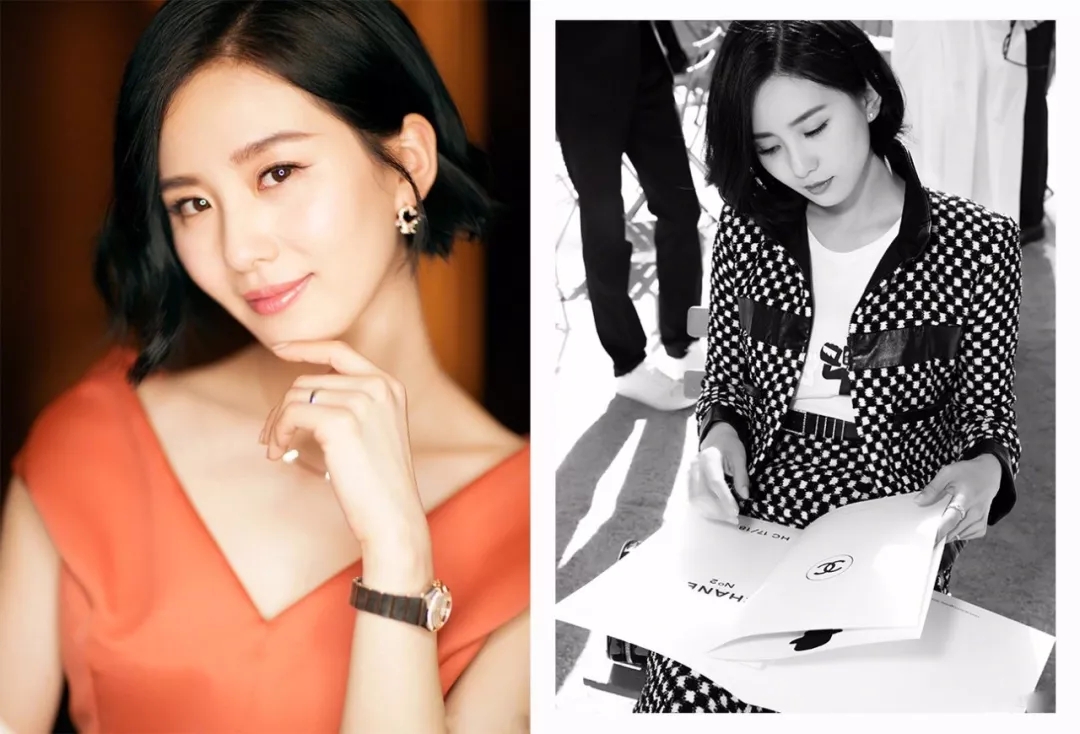 肩位很卷的发型,齐肩往下一点的发型