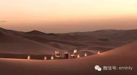 「阿布扎比」与世隔绝，充满神秘色彩の沙漠皇宫酒店