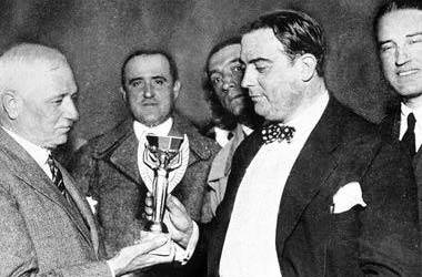 1930年世界杯官方纪录片,1930-2018年各届世界杯