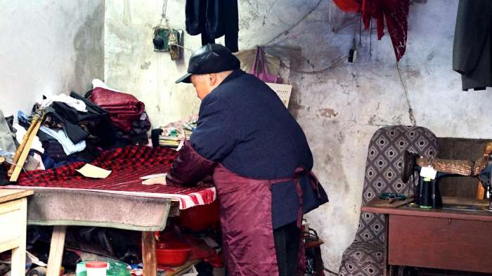 回忆老裁缝,老裁缝的回忆