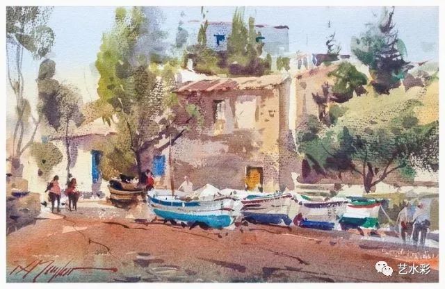 大师课堂｜色彩大师——DavidTaylor作品欣赏及教程视频