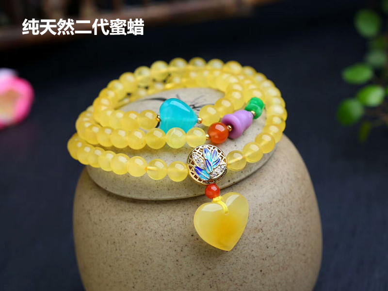 关于蜜蜡真假的鉴定方法是什么,天然蜜蜡和假蜜蜡区别