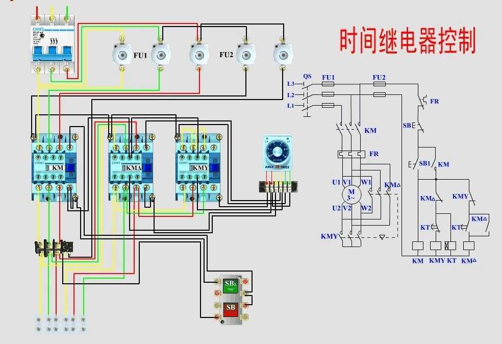 电工原理图和接线图,十个简单电路图