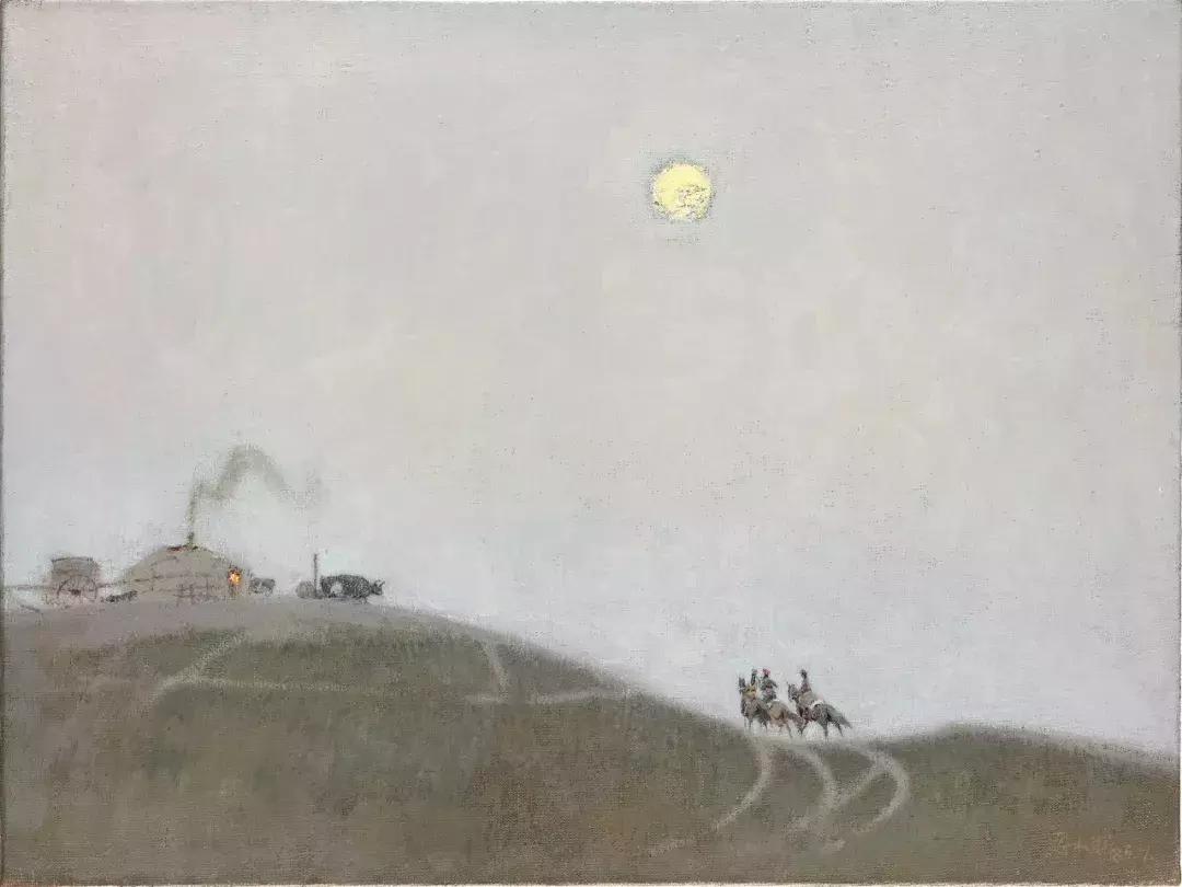 诗与史的油画表达|“立木—妥木斯艺术展”在势象空间开幕