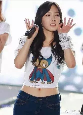 金泰妍露腹肌,金泰妍露腹