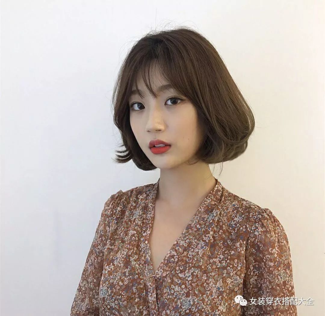 圆脸女生剪短发好看么,圆脸女生好打理的短发发型