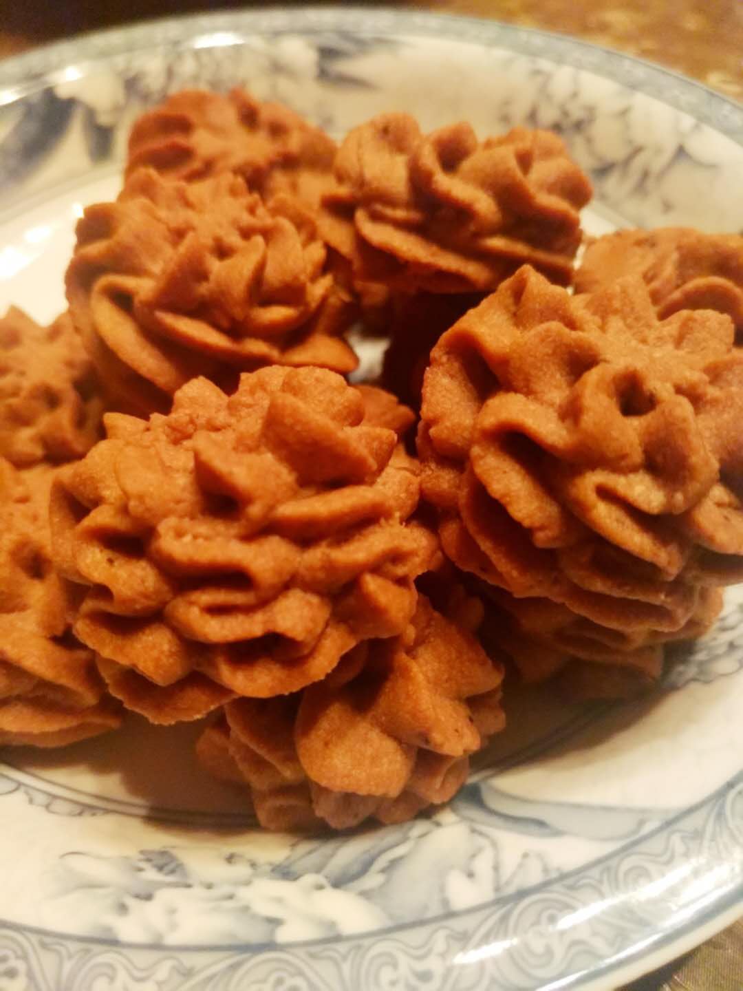 入口即化的网红曲奇咖啡小花配方！