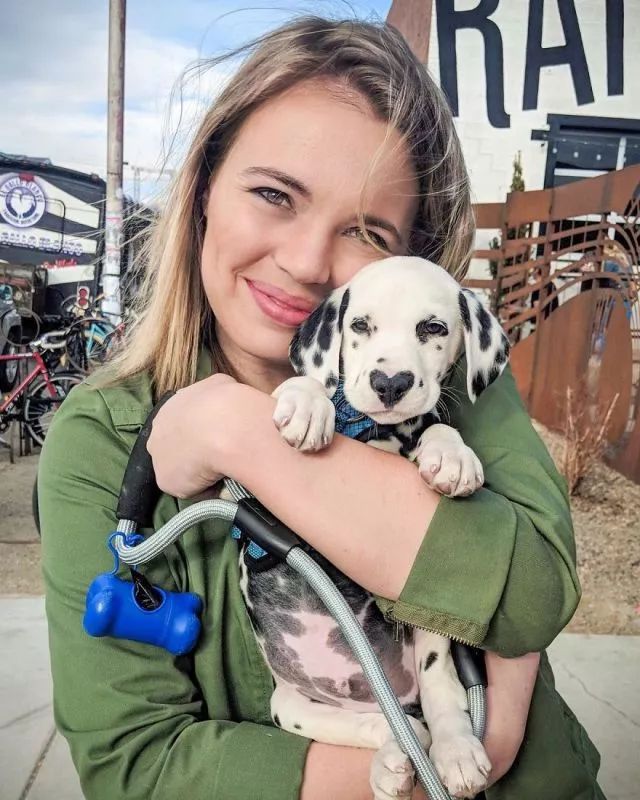 这只小斑点超可爱！呼吸都是爱你的形状