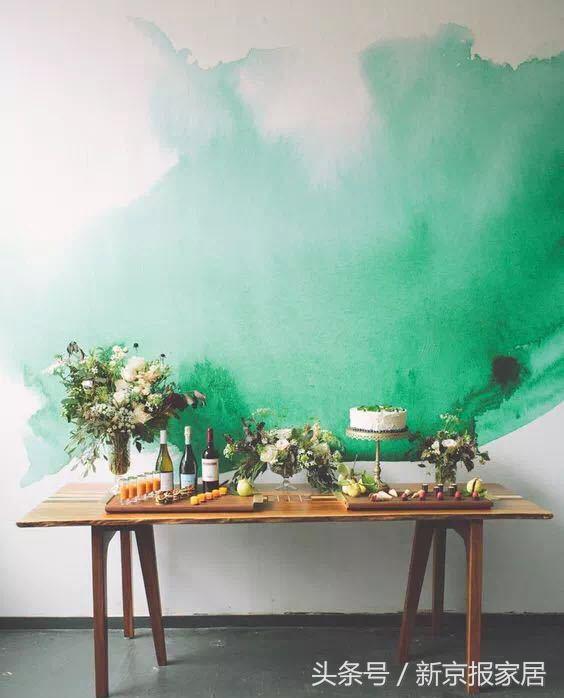 植物花卉墙绘简单又漂亮,有意思的简单墙绘