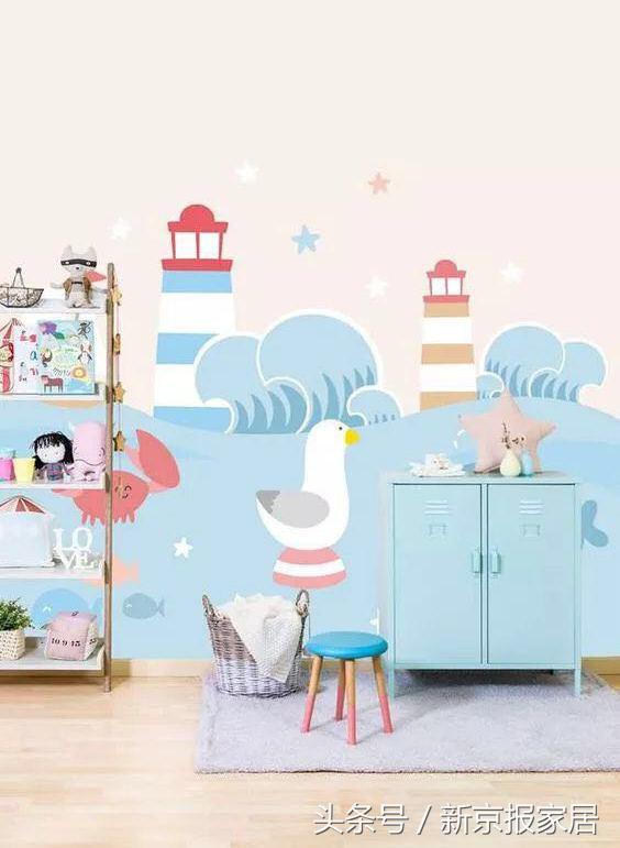 植物花卉墙绘简单又漂亮,有意思的简单墙绘