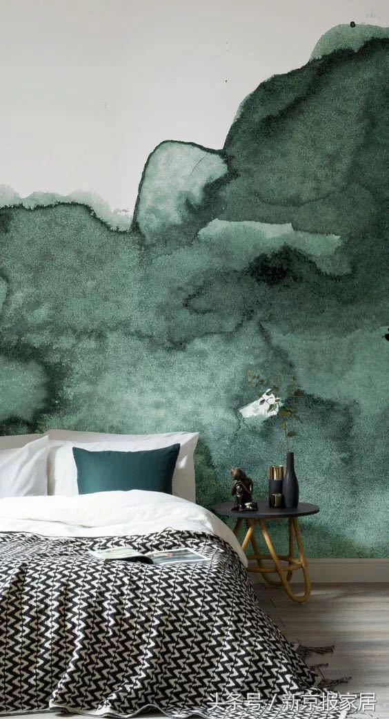 植物花卉墙绘简单又漂亮,有意思的简单墙绘