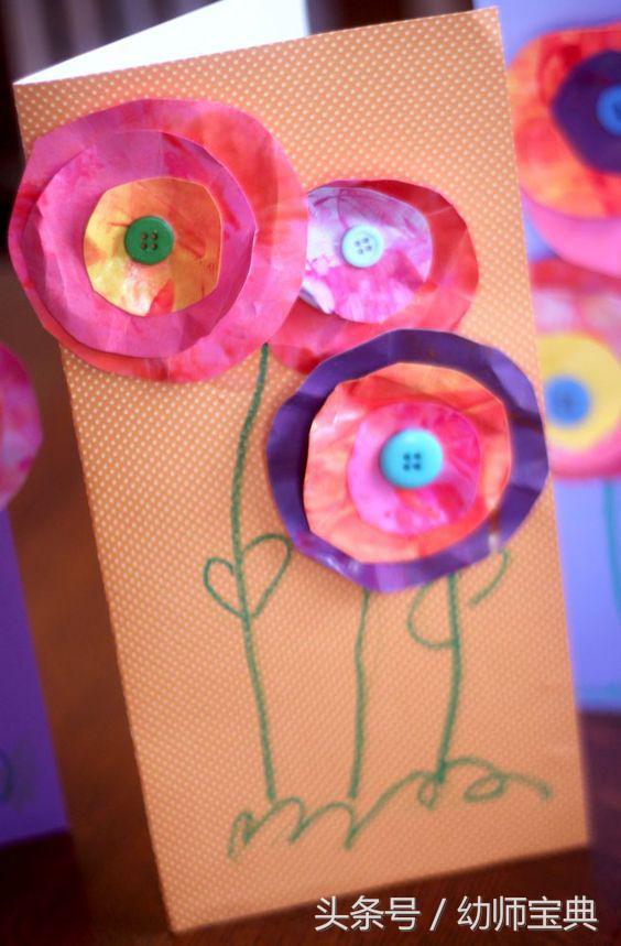 贺卡母亲节幼儿园超简单,母亲节幼儿园大班手工贺卡
