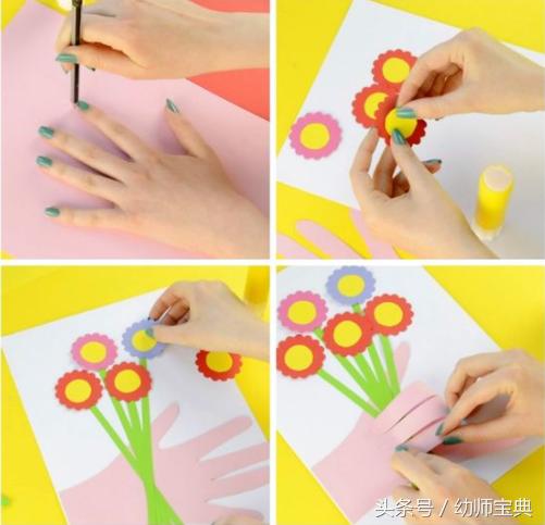 贺卡母亲节幼儿园超简单,母亲节幼儿园大班手工贺卡