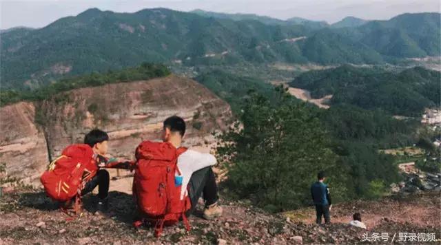 父子徒步登山,父子徒步旅行记