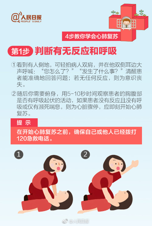 红十字心肺复苏术视频,心肺复苏要掌握哪些要领和步骤