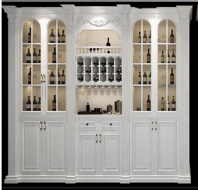 3dmax怎么画玻璃酒柜,新中式酒柜装饰柜组合3d模型