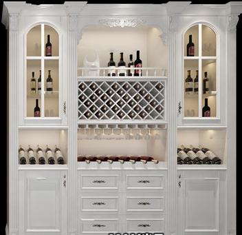 3dmax怎么画玻璃酒柜,新中式酒柜装饰柜组合3d模型