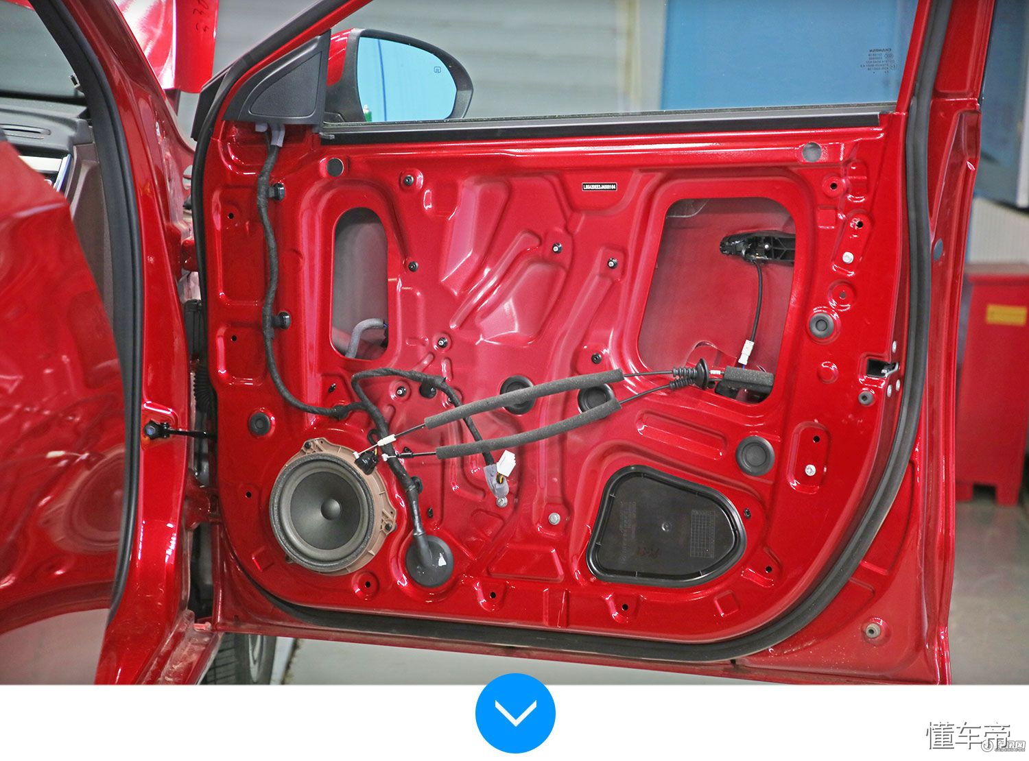 长安逸动plus1.4t蓝鲸版碰撞拆解,长安逸动plus2023前后防撞梁拆解