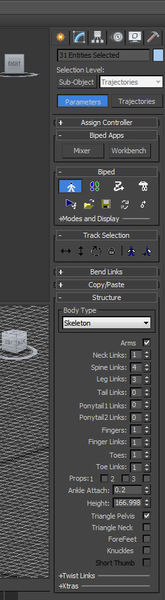 3dmax自动骨骼蒙皮权重,3dmax蒙皮骨架怎么变成骨骼