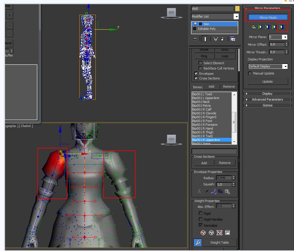3dmax自动骨骼蒙皮权重,3dmax蒙皮骨架怎么变成骨骼