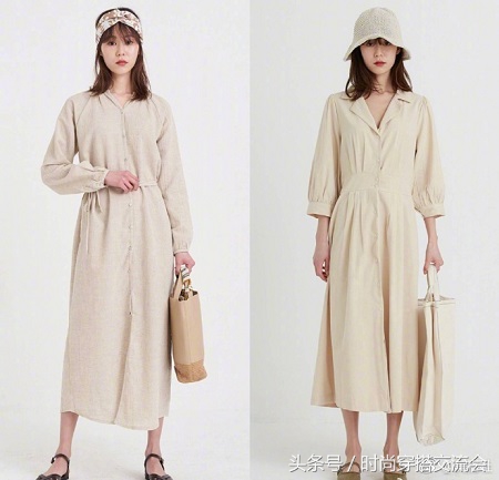 雪纺连衣裙中长款仙女裙,洋气雪纺连衣裙中长款连衣直筒裙