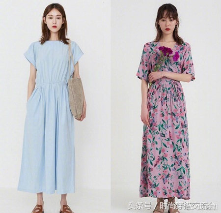 雪纺连衣裙中长款仙女裙,洋气雪纺连衣裙中长款连衣直筒裙