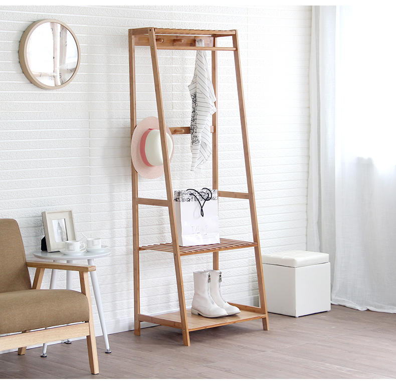 衣帽架带轮可移动落地立式挂衣,轻奢衣帽架落地家用卧室挂衣