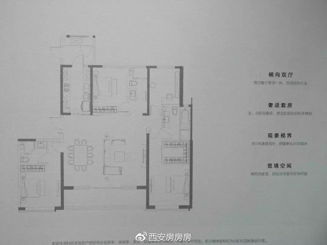 西安融创壹号院户型图,融创壹号院测评