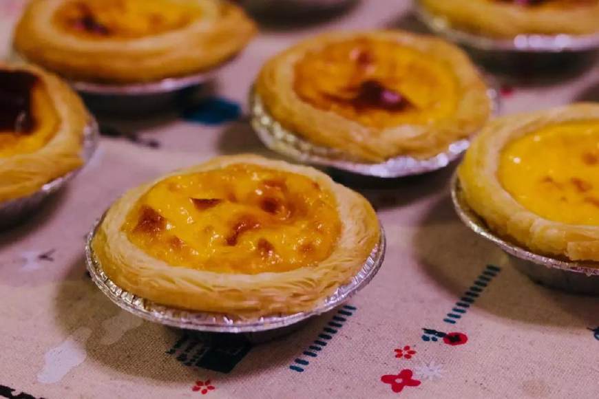 蛋挞做法教程烤箱烤几分钟,蛋挞做法焦褐色