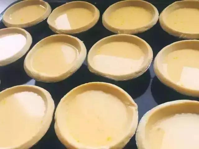 蛋挞做法教程烤箱烤几分钟,蛋挞做法焦褐色