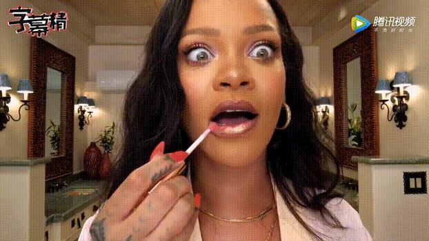 蕾哈娜最新美妆视频,蕾哈娜美妆教程