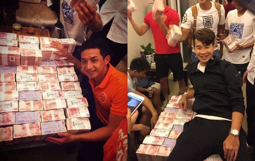 这些队赢球直接发千万现金！皮箱装钱拿着就走，更衣室钞票堆成床