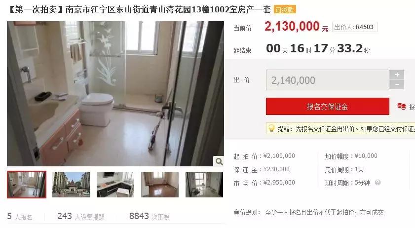 降温了？南京鼓楼有房降价89万成交！