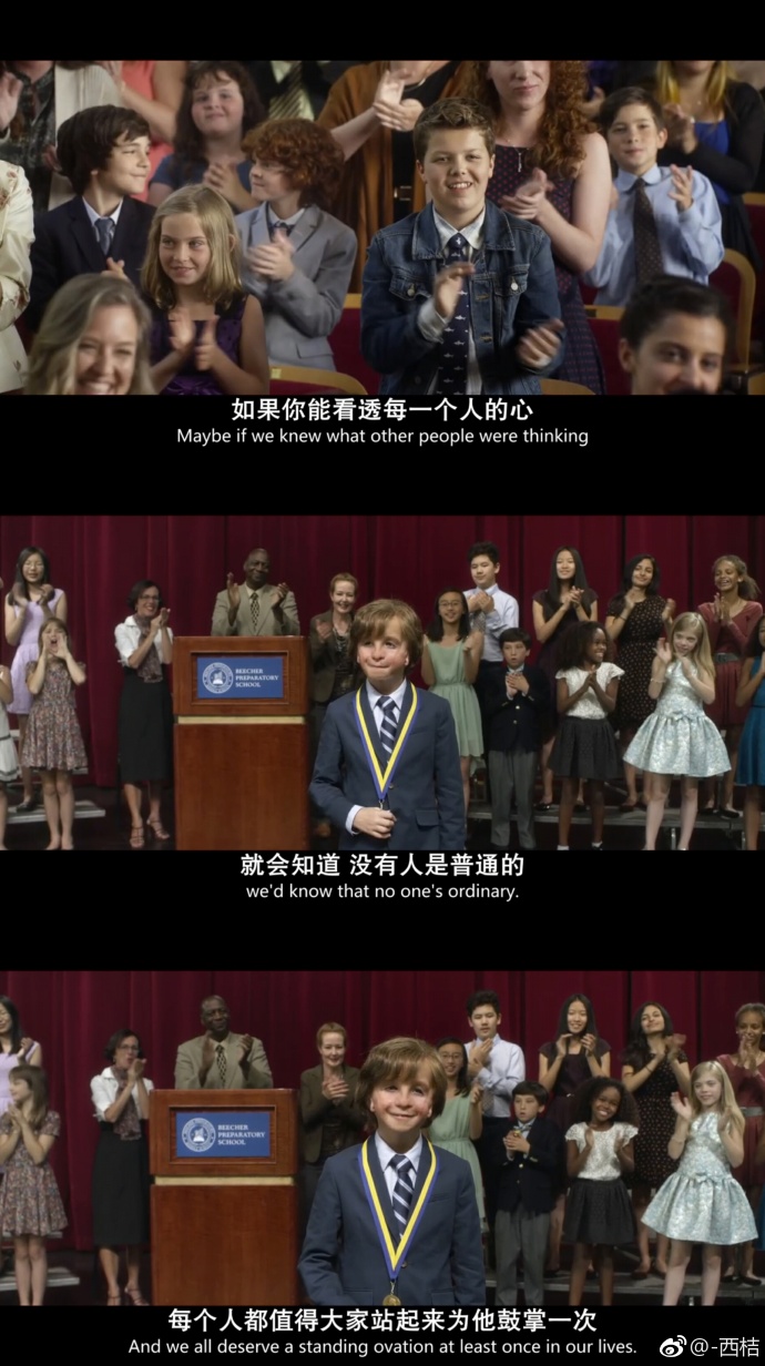 奇迹男孩wonder中英双语在线阅读,奇迹男孩wonder电影剪辑