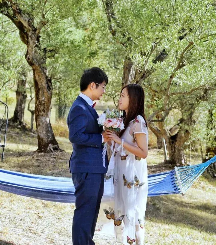 婚纱照个人写真艺术照素人,南法复古感婚纱照