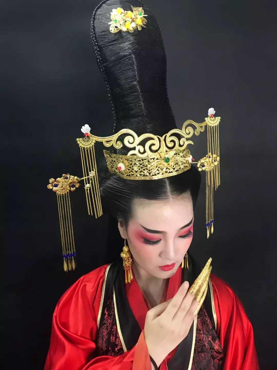 汉古妆容大全,古代汉代妆制作