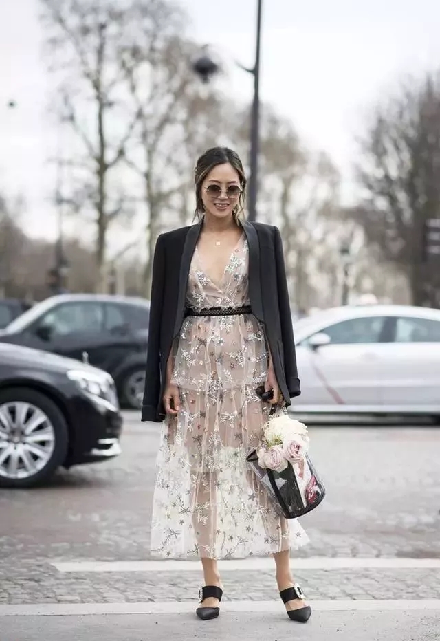 小清新竖条纹裙子,小清新风格的裙子推荐