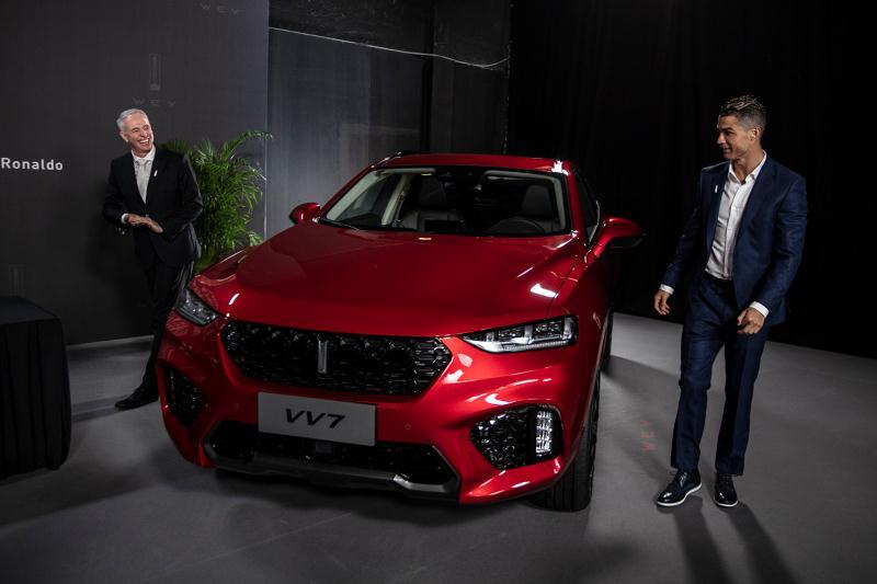 王者聚首创所WEY有国际球星C罗为中国豪华SUV领导者WEY品牌代言