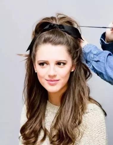 马思纯周冬雨渔夫帽的发型教程,马思纯发型女编发