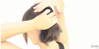 马思纯周冬雨渔夫帽的发型教程,马思纯发型女编发