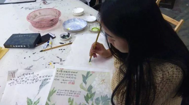 青田有个临古画培训班，每周免费教学，让“小白”更懂国画……