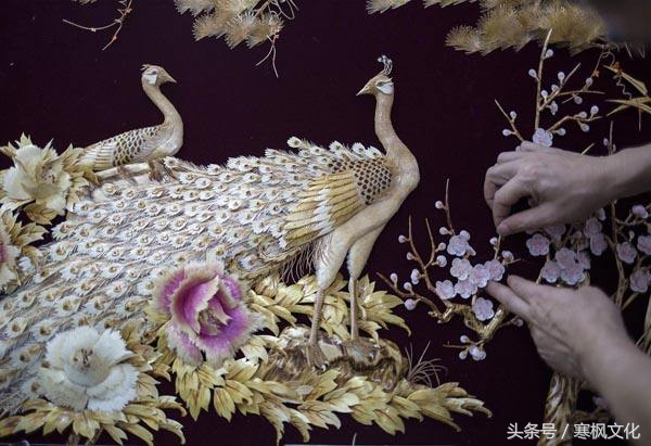 麦秆画艺术风格,麦秆画艺术图片大全