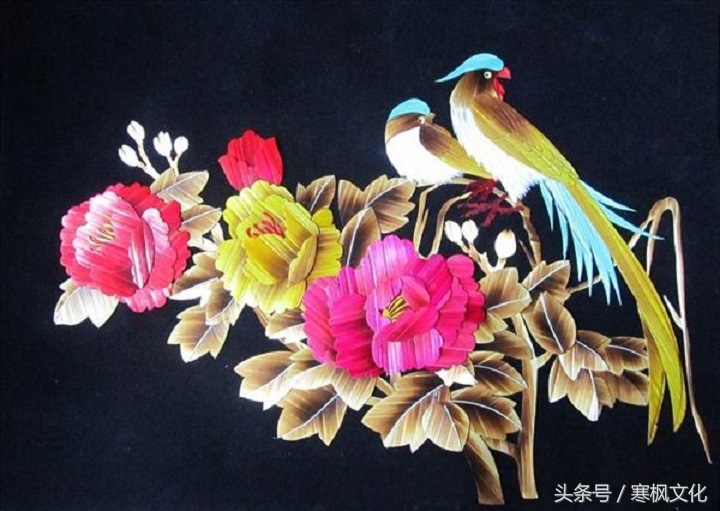 麦秆画艺术风格,麦秆画艺术图片大全