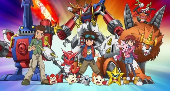 数码宝贝全系列反派之死,数码宝贝七大死亡指挥官合体模型