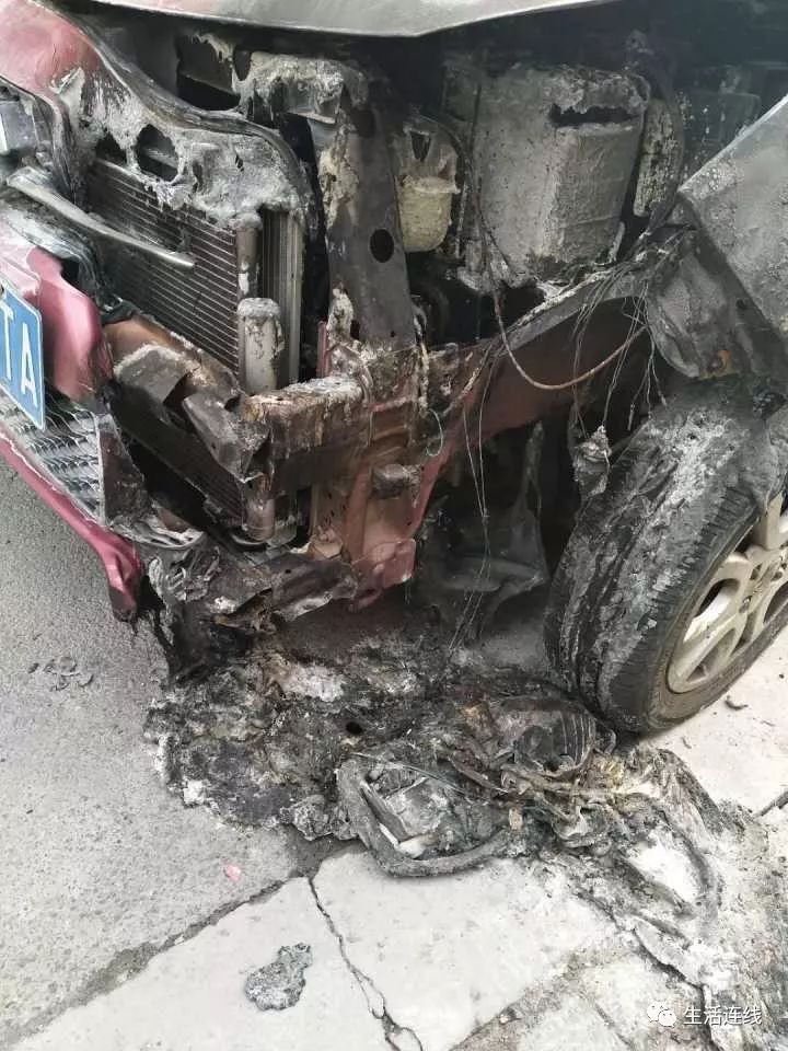 买的二手车自燃,新买二手车突然自燃