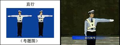 交警手势现场指挥交通视频,交警指挥手势左转弯待转手势视频