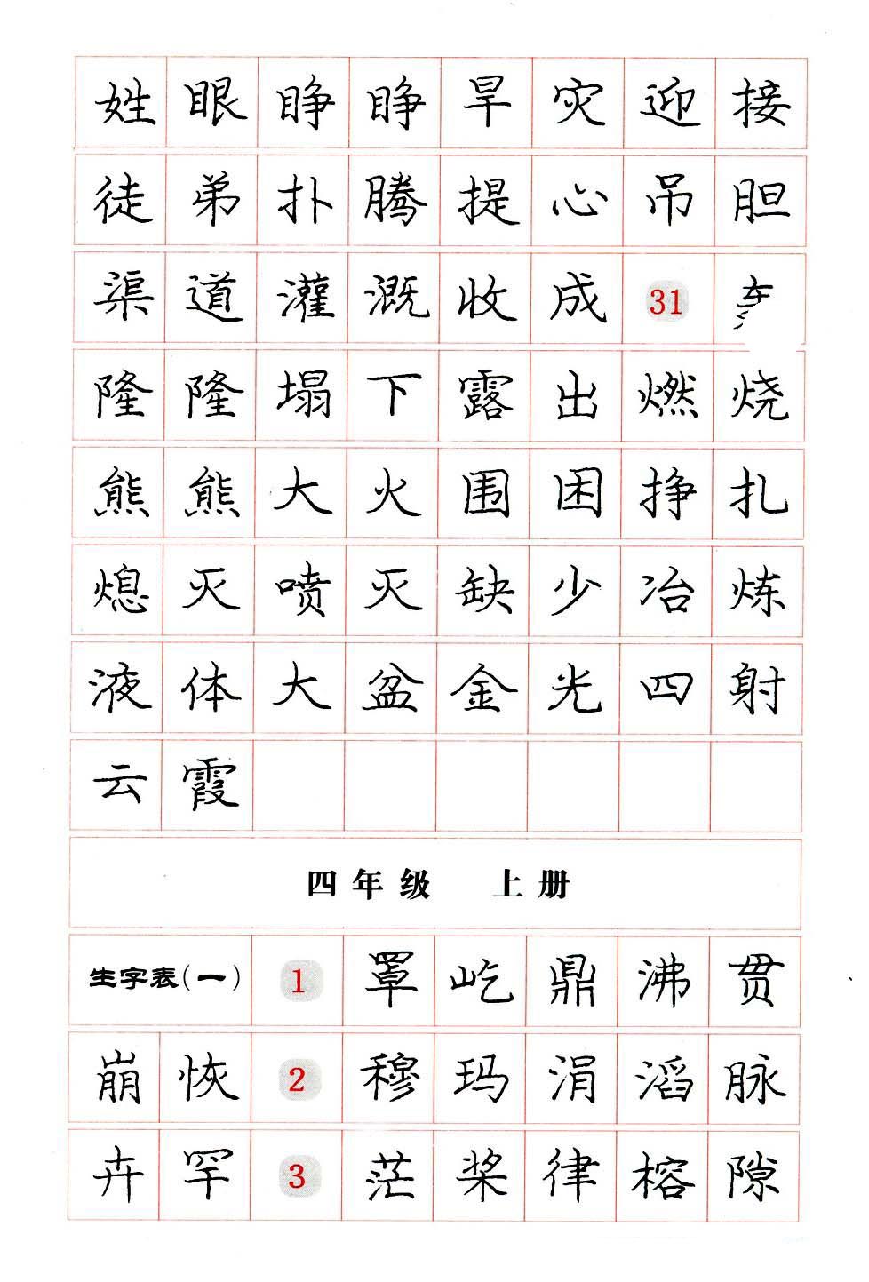 庞中华硬笔楷书系列字帖,庞中华硬笔楷书入门字帖