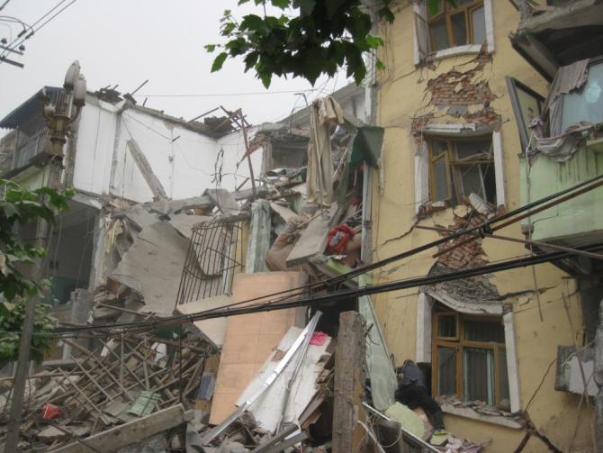 汶川地震十年重走北川老县城,汶川大地震北川老县城地震遗址